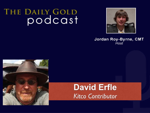 David Erfle, Kitco Contributor Comments on Gold and Gold Stocks