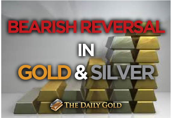 Bearish Reversal in Gold and Silver