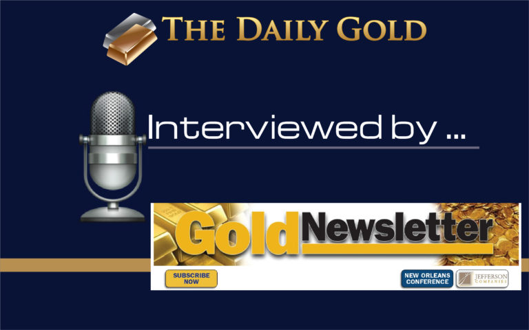 Interview with Gold Newsletter Podcast