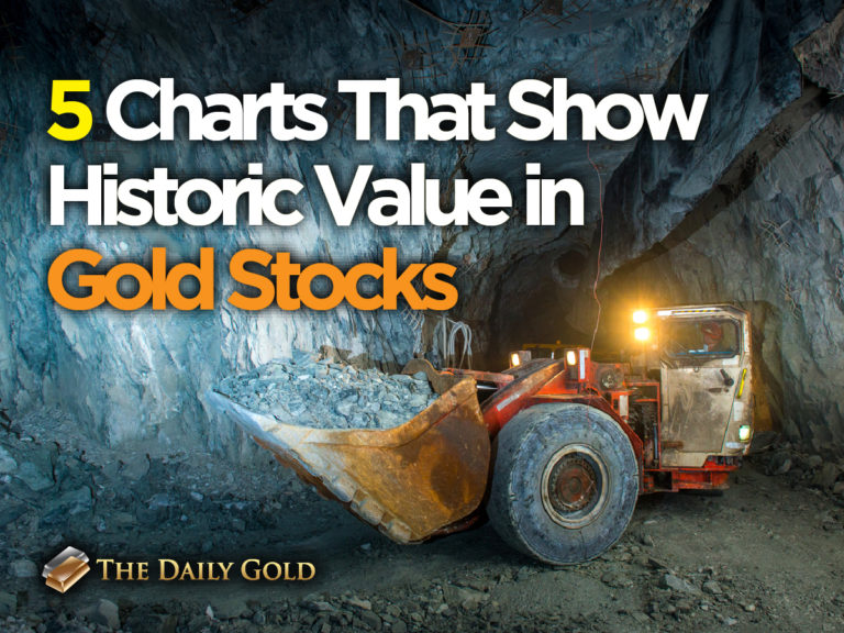 5 Charts That Show Historic Value in Gold Stocks