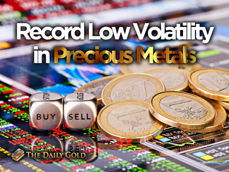 Record Low Volatility in Precious Metals and What it Means