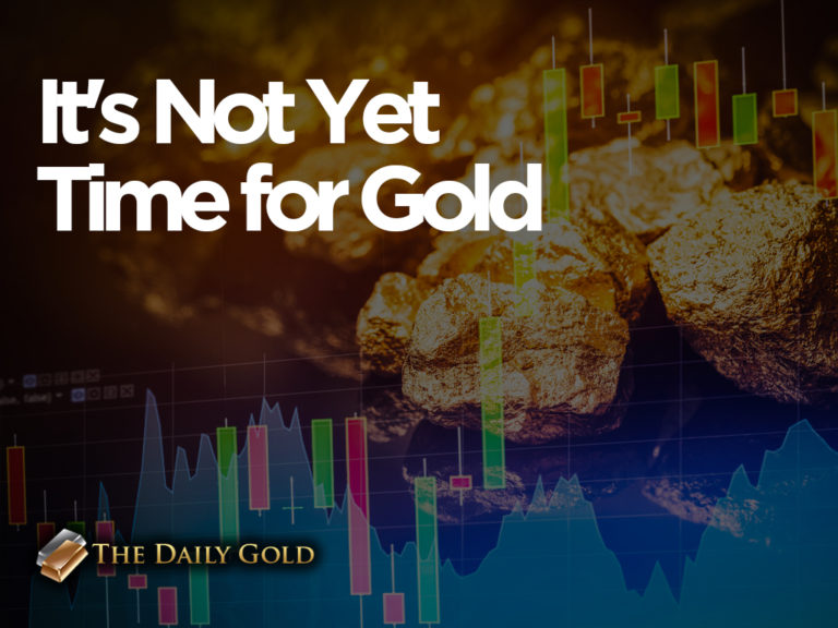 It’s Not Yet Time for Gold