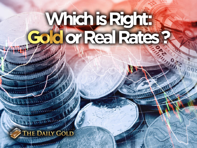 Which is Right: Gold or Real Rates?