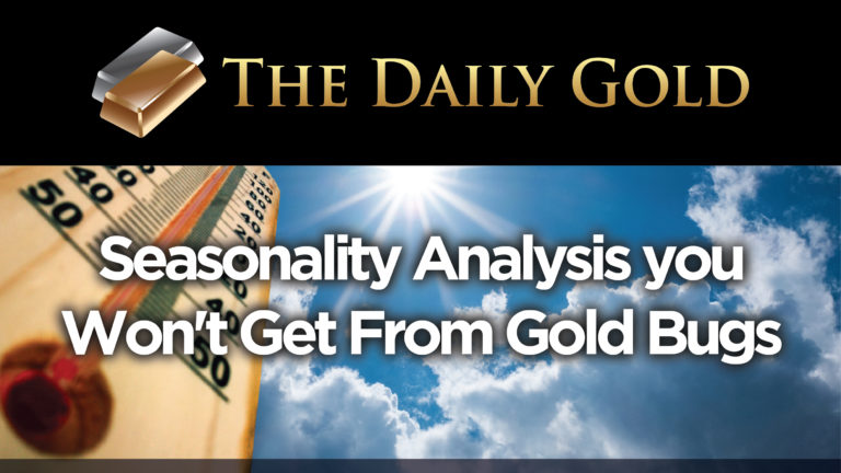 Video: Seasonality Analysis You Won’t Get From Gold Bugs