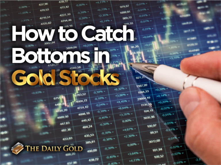 How to Catch Bottoms in Gold Stocks