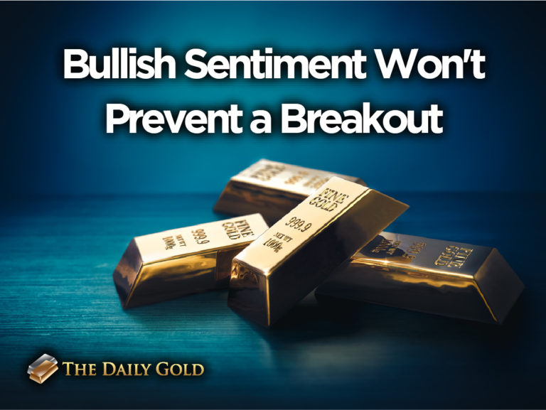 Bullish Sentiment Won’t Prevent a Breakout in Gold