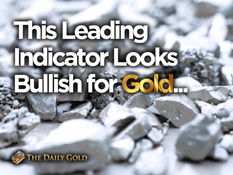 This Leading Indicator Looks Bullish for Gold