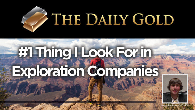 Video: #1 Thing I Look for in Exploration Companies