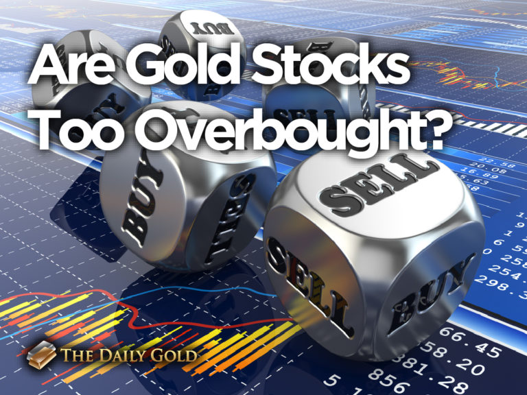 Are Gold Stocks Too Overbought?