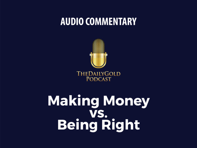 Making Money vs. Being Right