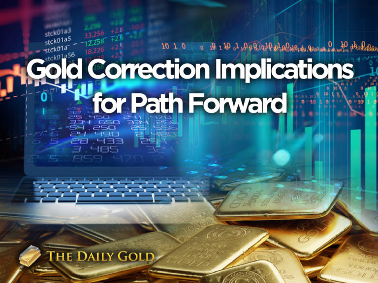 Gold Correction Implications for the Path Forward