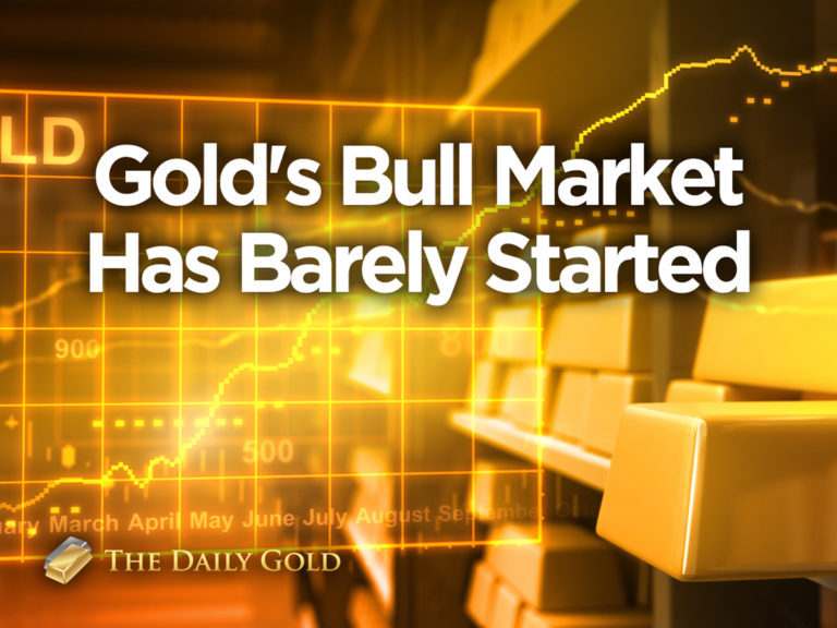 The Gold Bull Market Has Barely Started