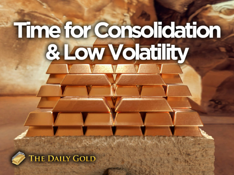 Time for Consolidation and Lower Volatility