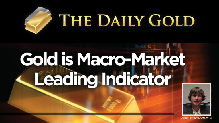 Video: Gold is the Macro Leader