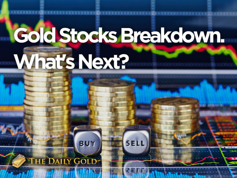 Gold Stocks Breakdown. What’s Next?