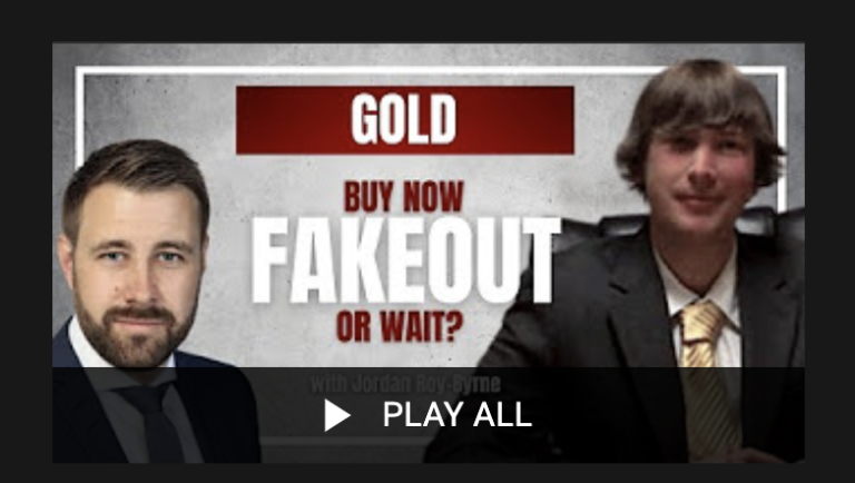 Interview: Fakeout in Gold & Silver? Buy Now or Later?