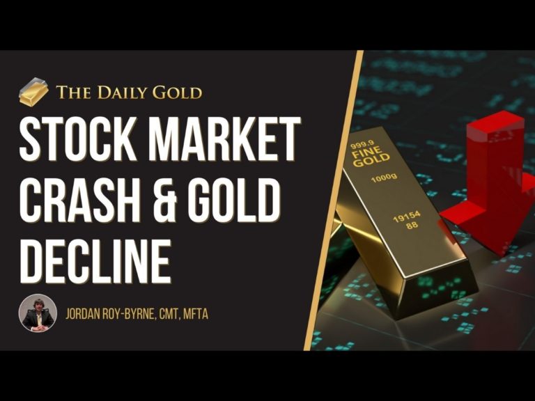 Video: Stock Market Crash & Decline in Gold. What’s Next?