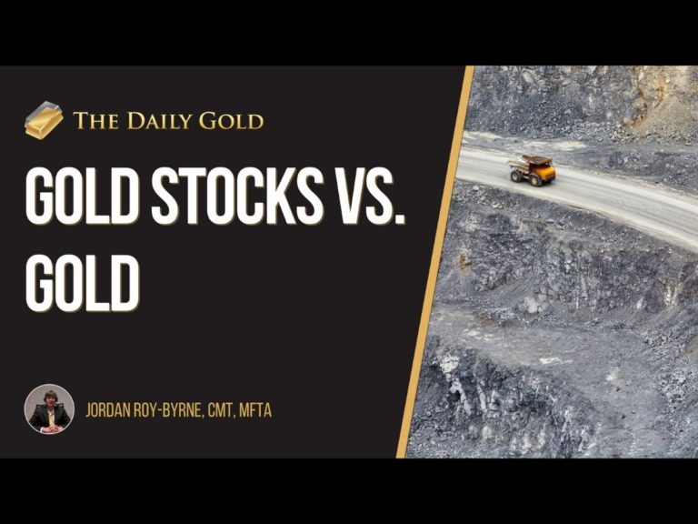 Video: When Will Gold Stocks Outperform Gold?