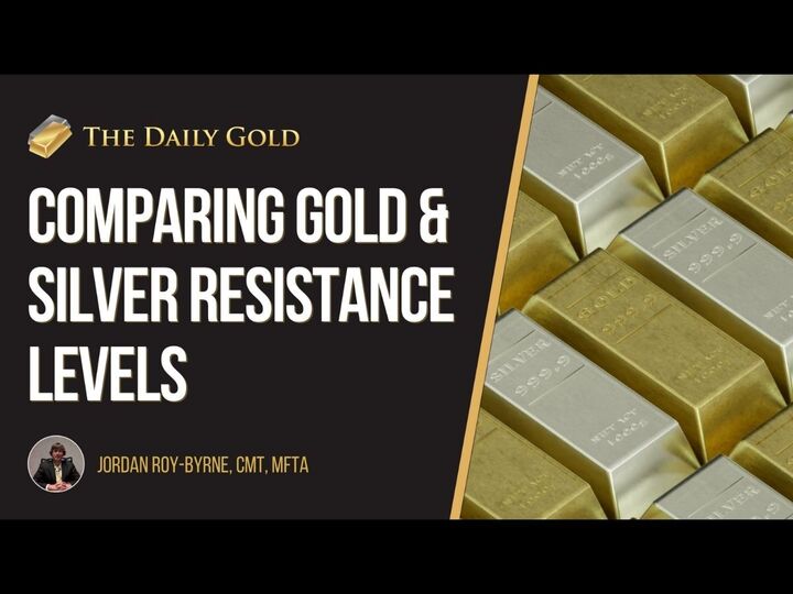 Video: Comparing Gold & Silver Long-Term Resistance Levels