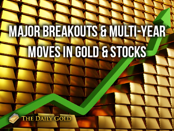Major Breakouts and Multi-year Moves in Gold & Stocks