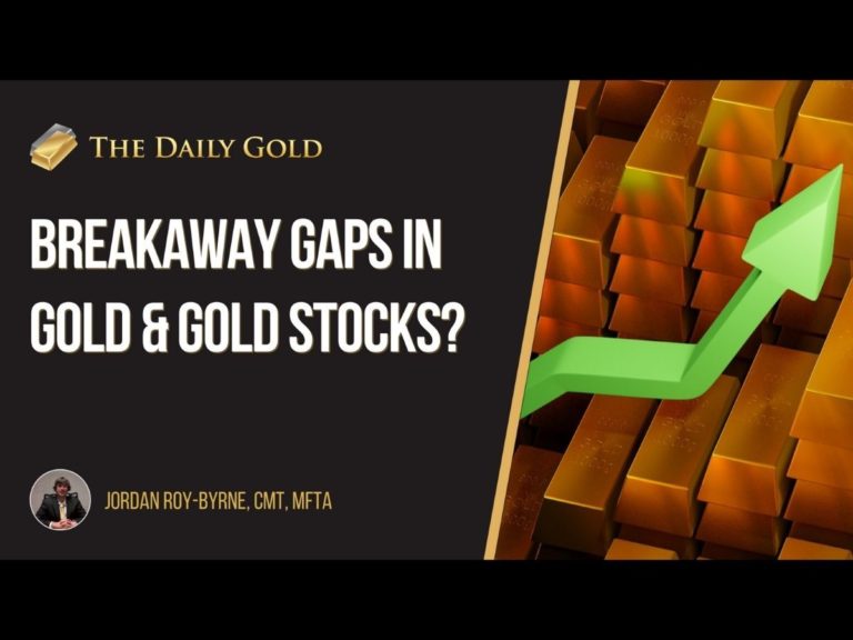 Video: Breakaway Gaps in Gold, Silver, Miners Confirmed