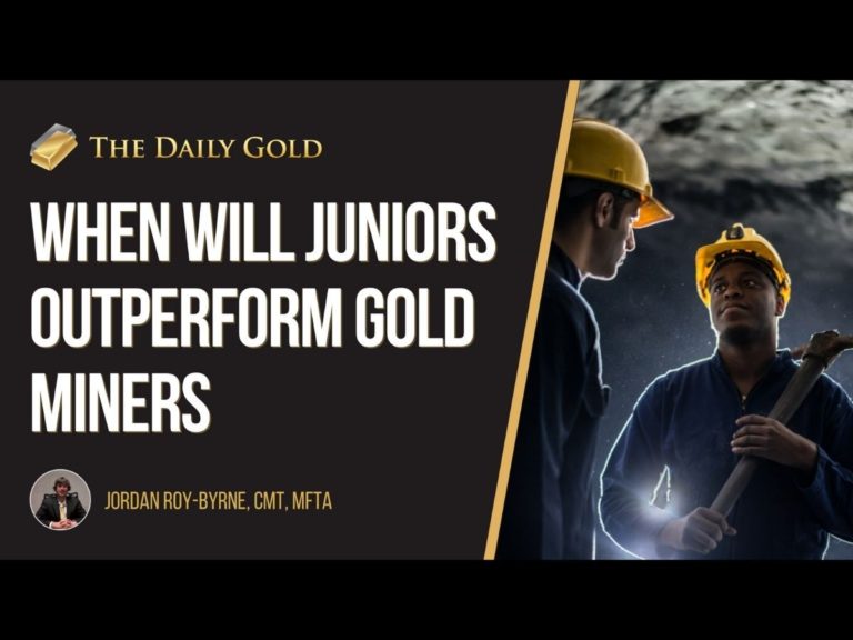 Video: When Will Juniors Outperform Gold Miners
