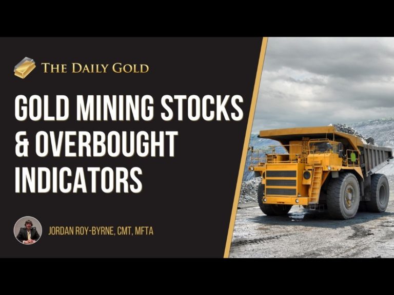 Video: Gold Mining Stocks are Overbought & Why That’s Bullish
