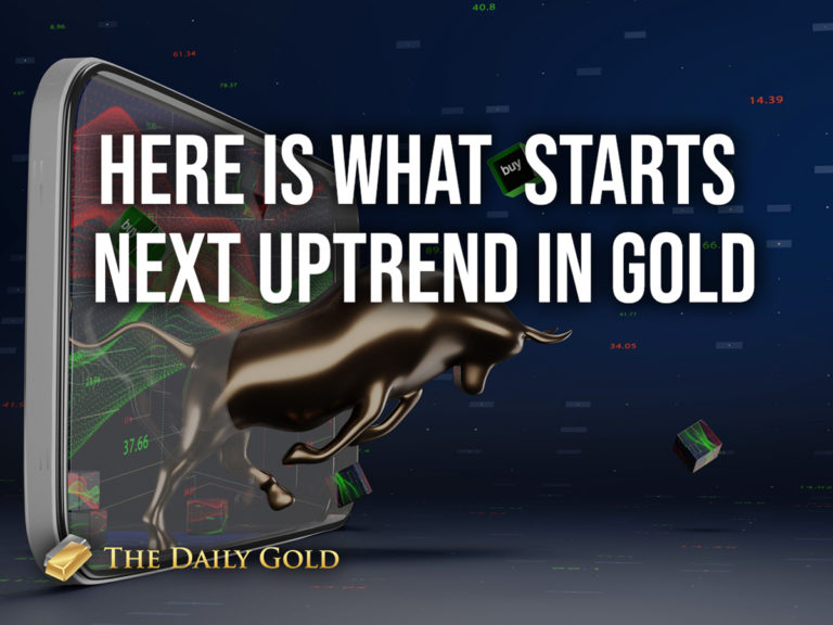 Here is What Starts Gold’s Next Uptrend