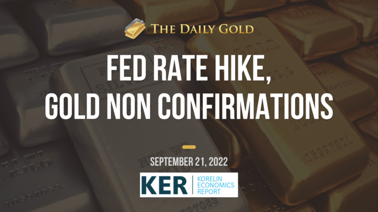 Interview: Fed Rate Hikes & Gold Non-Confirmations