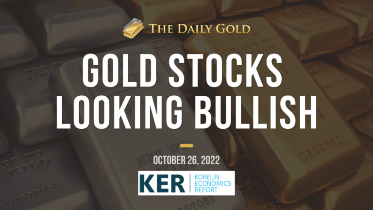 Interview: Gold Stocks Looking Bullish