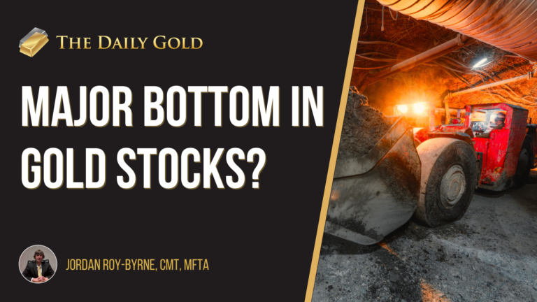 Video: A Major Turn in Gold Stocks?