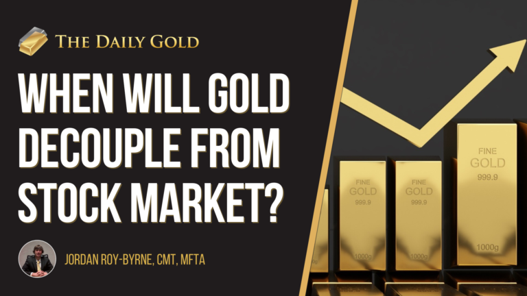 Video: When Will Gold Decouple from Stock Market?