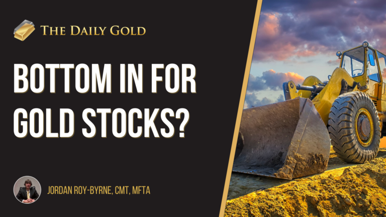 Video: Was That the Bottom in Gold Stocks?