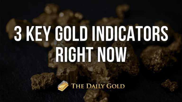 Watch These 3 Gold Indicators Now