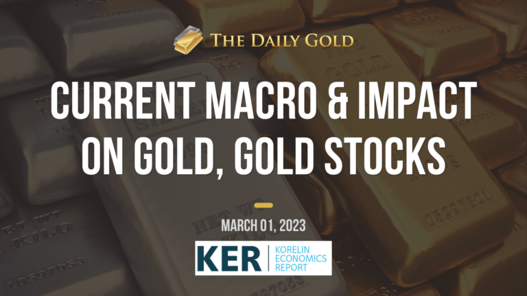 Interview: Current Macro & Impact on Gold, Gold Stocks