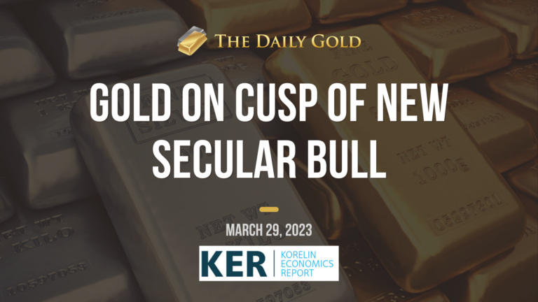 Interview: Gold on the Cusp Of Secular Bull Market That Will Drive Entire Sector Much Higher