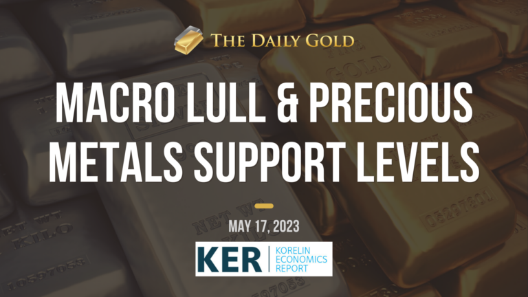 Interview: Macro Lull & Precious Metals Support Levels