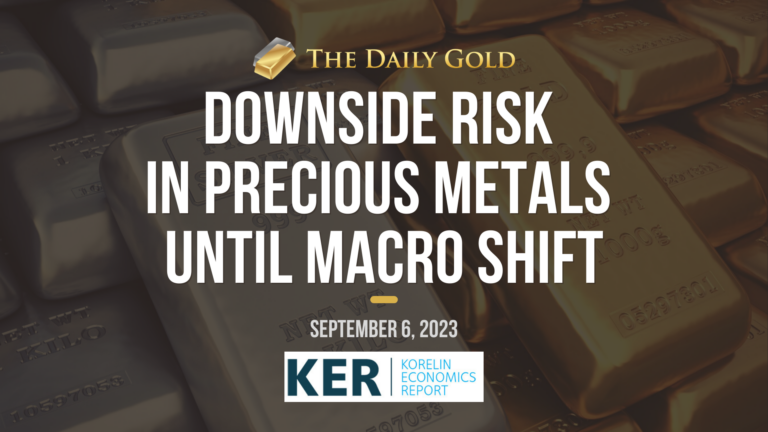 Interview: Downside Risk in Precious Metals until Macro Shift