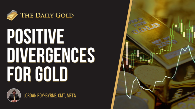 Short-Term Positive Divergences for Gold