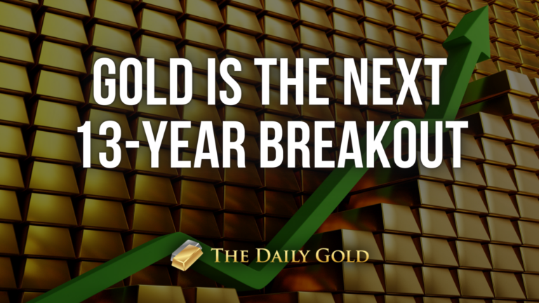 Gold is the Next 13-Year Breakout