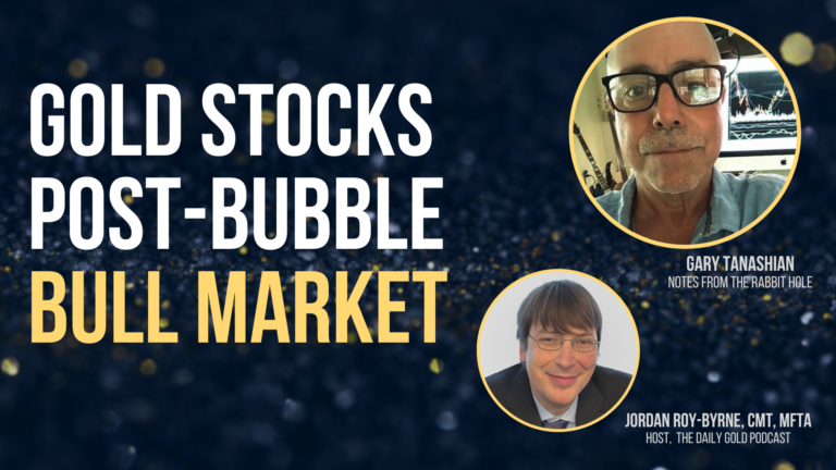 Gold Stocks Setting Up for Post-Market Bubble Bull Market