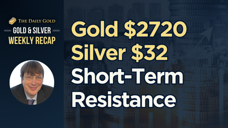 Gold & Silver Hit Technical Targets & Resistance