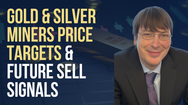 Gold & Silver Miners Price Targets & Sell Signal Indicator